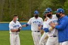 Baseball vs CGA  Wheaton College Baseball vs Coast Guard Academy during game two of the NEWMAC semi-finals playoffs. - (Photo by Keith Nordstrom) : Wheaton, baseball, NEWMAC